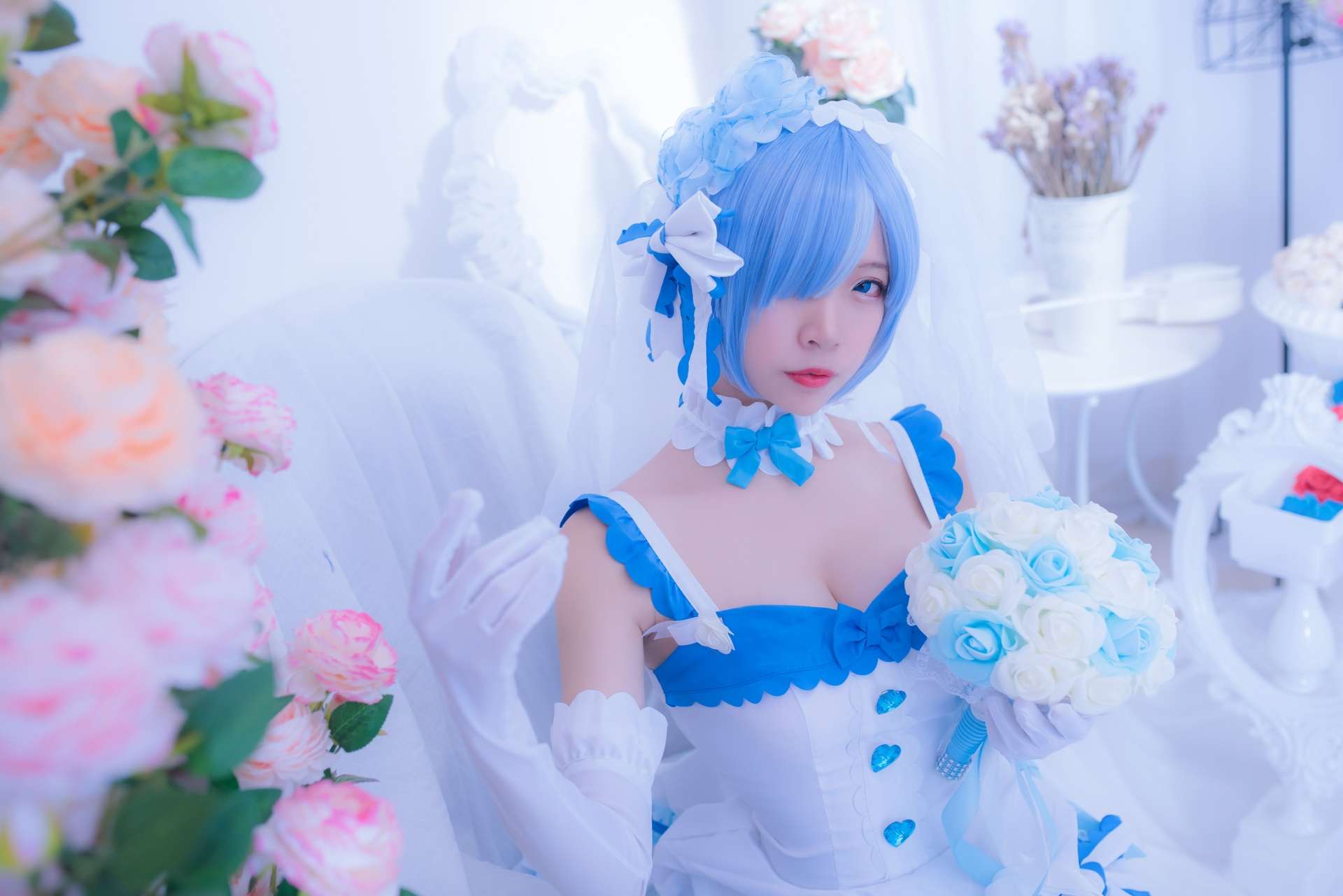 二佐Nisa雷姆花嫁